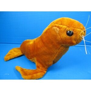 Golden Seal 12" plush Stuffed Animal Toy Samuel Goldwyn Co. Commonwealth Vintage